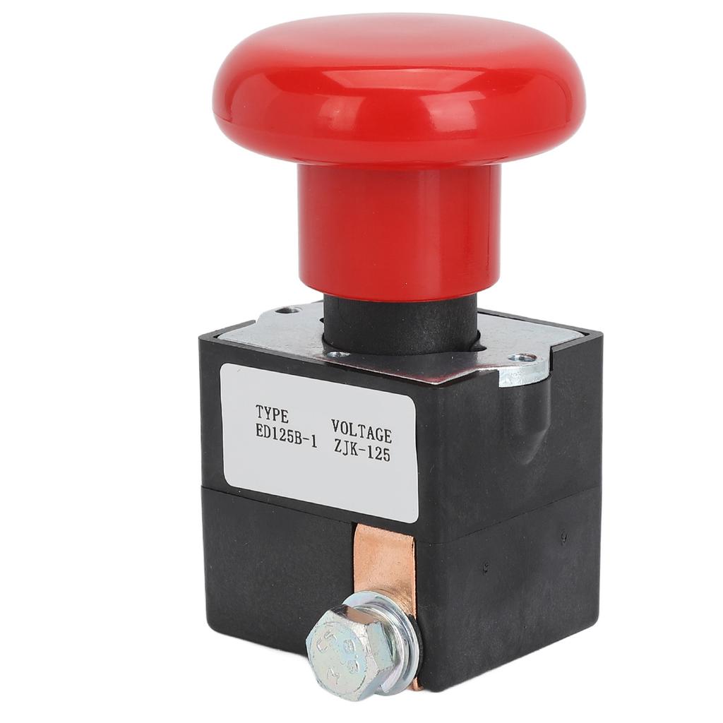 Emergency Push Button Switch DC80V Reliable Emergency Stop Switch Replacement for Albright Electric Stacker Forklift