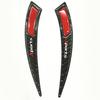 2x Car Sports Carbon Fiber Fender Vent Air Wing Cover Trim Exterior Accessories