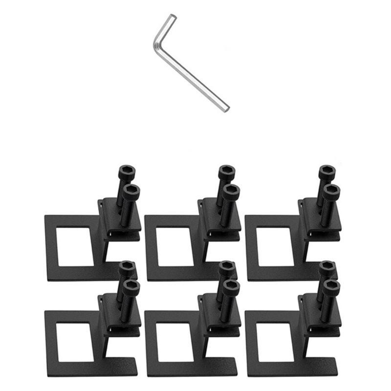 24TE 6Pcs Mattress Gaskets for Metal Bed Frame Mattress Holder in Place Gripper