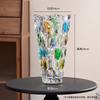 Large Size Luxury Crystal Glass Vase Creative Flower Arrangement European Sle Home Living Room Decoration Bottle