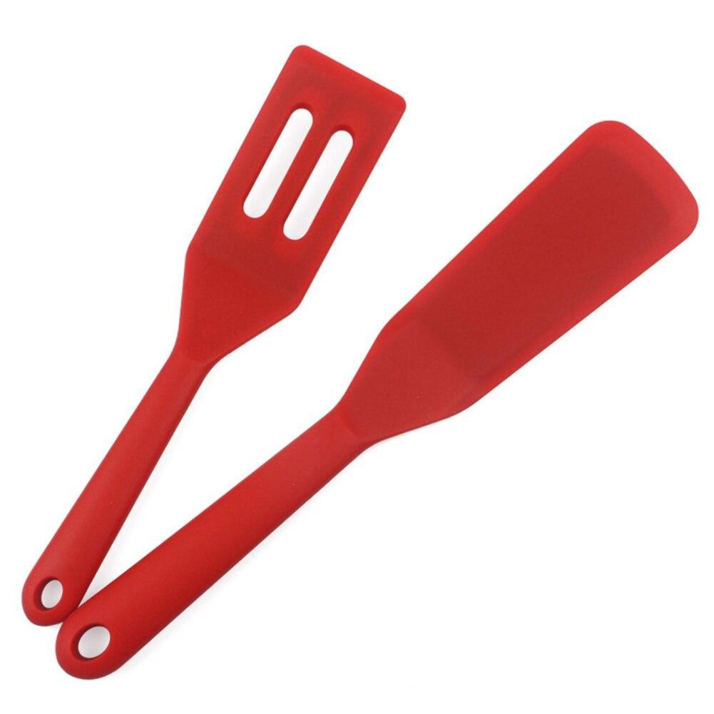 Silicone Spatula Non Stick Heat Resistant for Fishes Eggs Omelets