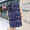 Blue Bandana Paisley Case For Realme 15 Pro 14 13 11 12 Pro Plus GT7 GT6 C55 C51 C53 C35 C33 C61 C65 C67 C71 C75