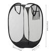 Foldable pop-up mesh laundry basket, portable clothing storage basket, suitable for easy cleaning and storage of dirty clothes