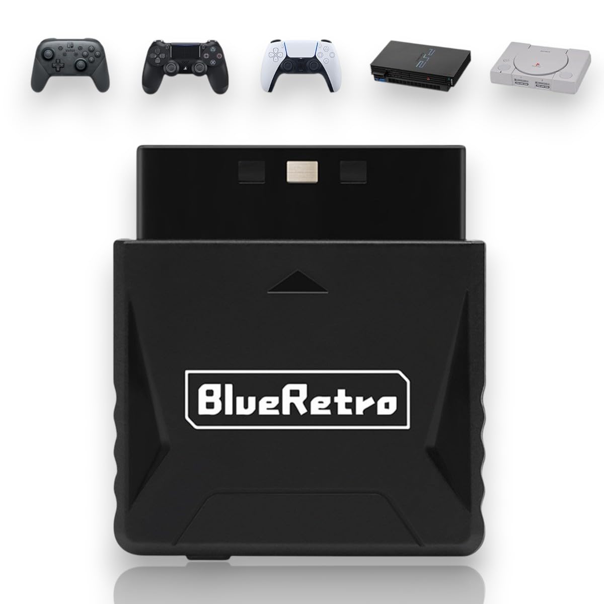 

Конвертер K&SGAMER PS2/PS1 Совместим с новейшими контроллерами (PS5, PS4, PS3, Switch Pro Controller, Xbox) (черный)