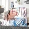 Colorful Dreamscape Blanket Soft Throw Blanket For Home Bedroom Bed Sofa Travel Office Solid Christmas Blanket