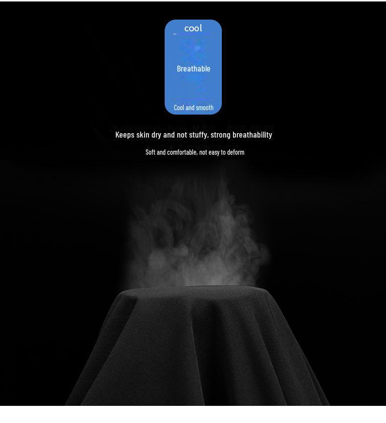 Men's Summer Ice Silk Breathable Elastic Quick-Dry Casual Pants