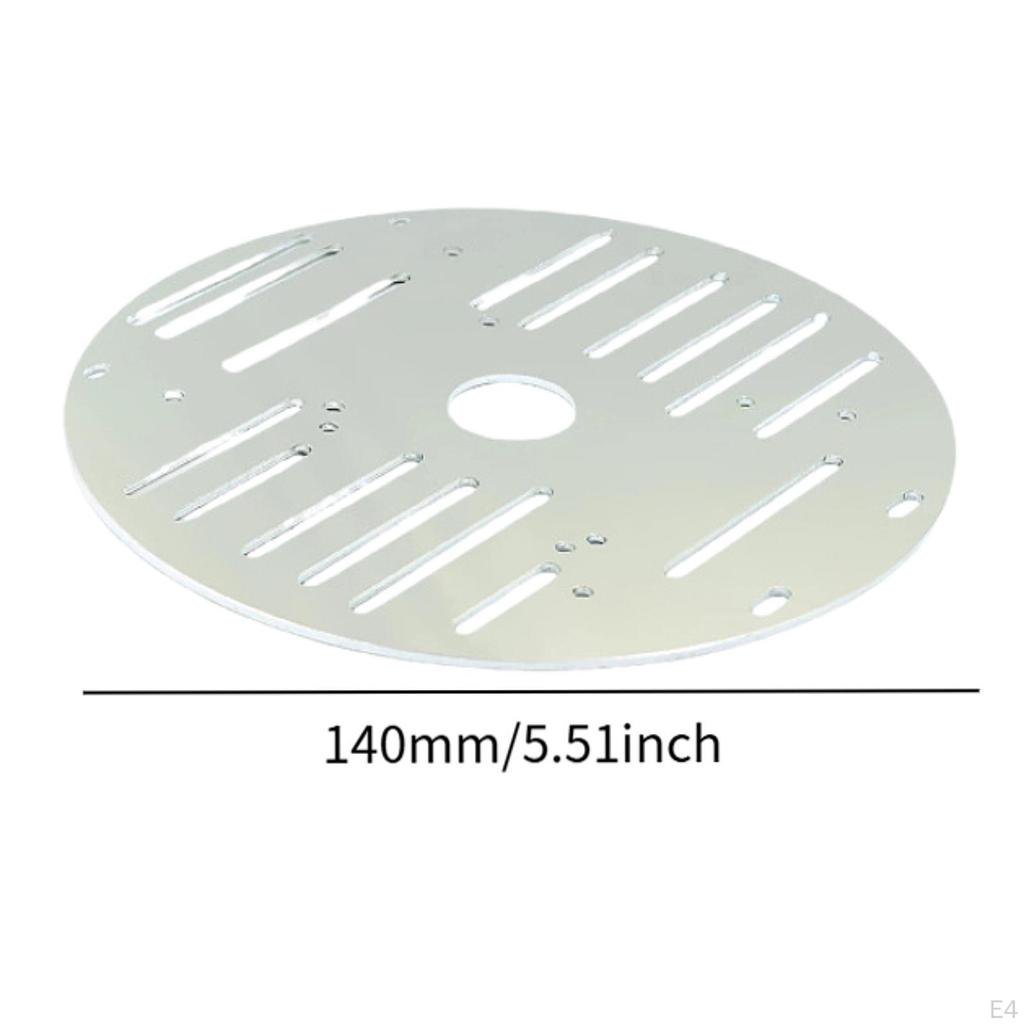 Smart Robot Car Base, Aluminum Alloy Construction for Accessories