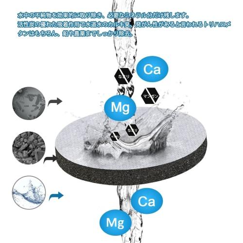 Izeril Micro Disk Cartridges, Compatible with Bottle and Carafe Water Purifiers, Set of 4