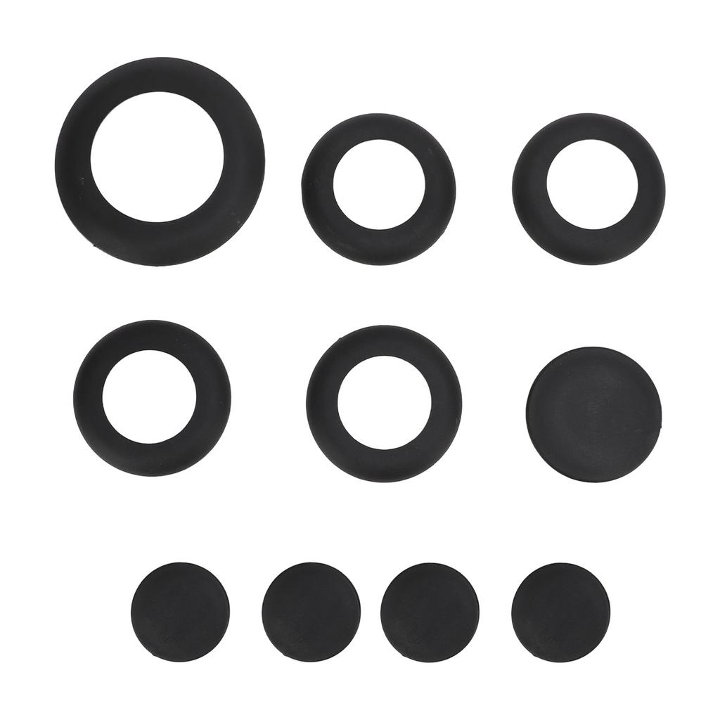 Fifth Wheel Hitch Puck Cover Plug Trim Ring Kit BC3Z 99000A25 A for F‑450 F‑550 Super Duty 2011‑2022