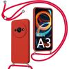 Lanyard Case - E.F.CONNECTION - For Xiaomi Redmi A3 - Shockproof Protection - Hybrid Silicone - Adjustable Lanyard