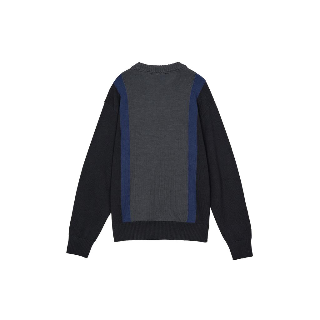 Nike Sb Color-Block Crew Neck Sweater Men Tops Gray DD0579-010