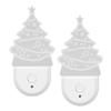 Xmas Tree LED Night Light Dusk To Dawn Sensor Plug and Play Energy Saving RGB Plug in Night Light fo