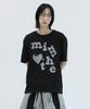 Mimdeowodeulobeu Mimthe Patchwork T-Shirt_White