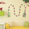 Christmas Tassel Beads Christmas Decoration Wooden Beads DIY Home Decoration Pendant