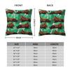 Bearskin Burt Reynolds Square Pillowcase Polyester Linen Velvet Printed Zip Decor Pillow Case Car Cushion Cover