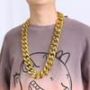 Big Chain Necklace Hip-hop Exaggerated Social Person Super Thick Chain Tycoon