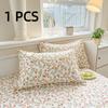 1 PCS Nordic 48x74cm Pillowcase Washed Cotton Breathable Pillow Case Colorful Stripe Pillow Case Cover Home Textile