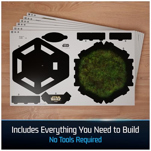 4D Build, Star Wars Grogu 3D-Modellbausatz, Star Wars Sammlerstück & Schreibtischdekoration, Puzzle für Erwachsene, Konstruktionsspielzeug, 103 Teile, 3D-Puzzle, Geschenkidee für Alter 12+