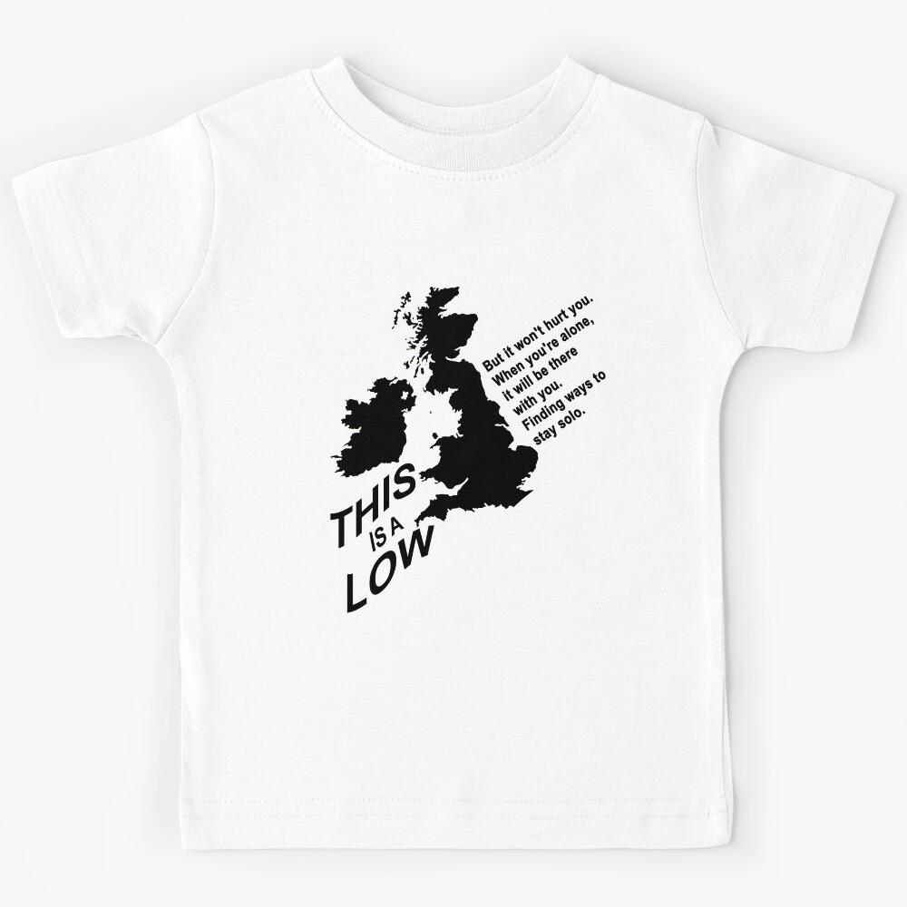 This Is A Low -  - Lyric Shipping Forecast Kids T-Shirt 110