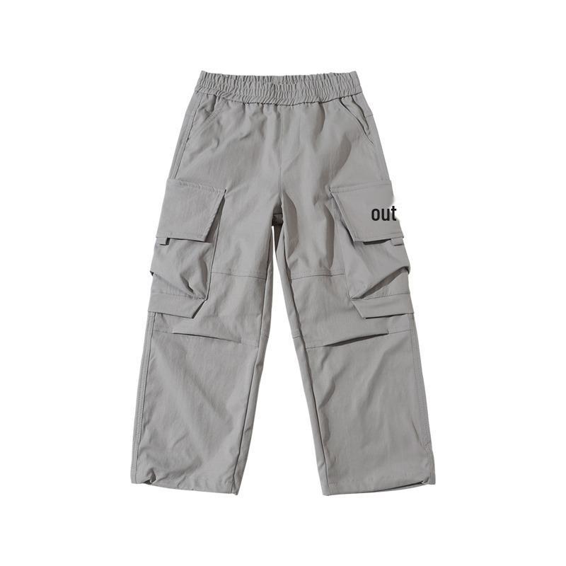 Trendige Cargo-Hosen für Jungen für Frühling und Herbst 2025, stilvolle Freizeitkleidung für Kinder
