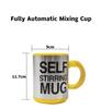 400ml Automatic Self Stirring Mug Coffee Milk Mixing Mug Stainless Steel Thermal Cup Electric Lazy Double Insulated Smart Cup