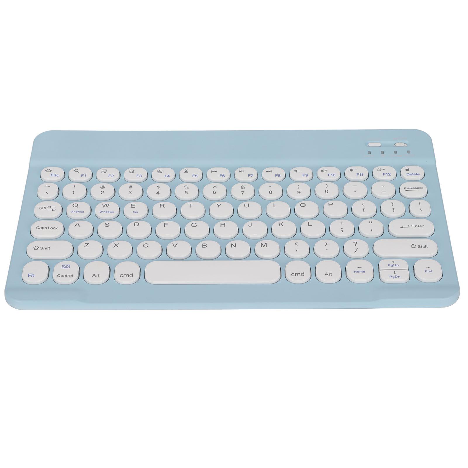 

Wireless Keyboard Stable Connection Mobile Phone Tablet Laptop Accessories for IOS for Android for синий