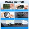 Car Dashboard Phone Holder Multi-functional Auto Non-Slip Adhesive Mat With Parking Phone Number Plate for Car