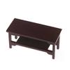 1/12 Dollhouse Miniature Retro Wooden Coffee Table Furniture Toys Accessories For Kids Creative Play