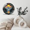 30cm Diameter Glass Wall Clock with Silent Mechanism Perfect for Bedrooms
