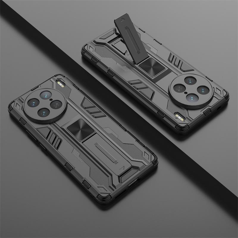 Shockproof Armor Funda For Vivo X90Pro Case Camera Protect Coque For Vivo X90 Pro + Plus X 90 VivoX90 Magnet Holder Stand Cover