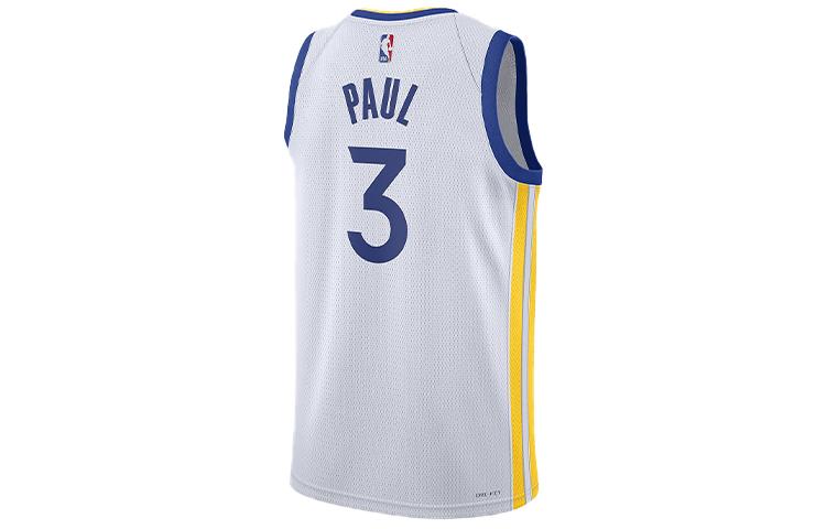 Nike Dri Fit NBA Jersey Association Edition Basketball Jersey 22 23 Season, Golden State Warriors Unisex White DN2077-106