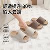 Four Seasons Universal Cotton and Linen Slippers Women's Cute Home Breathable Comfortable Home Linen Slippers