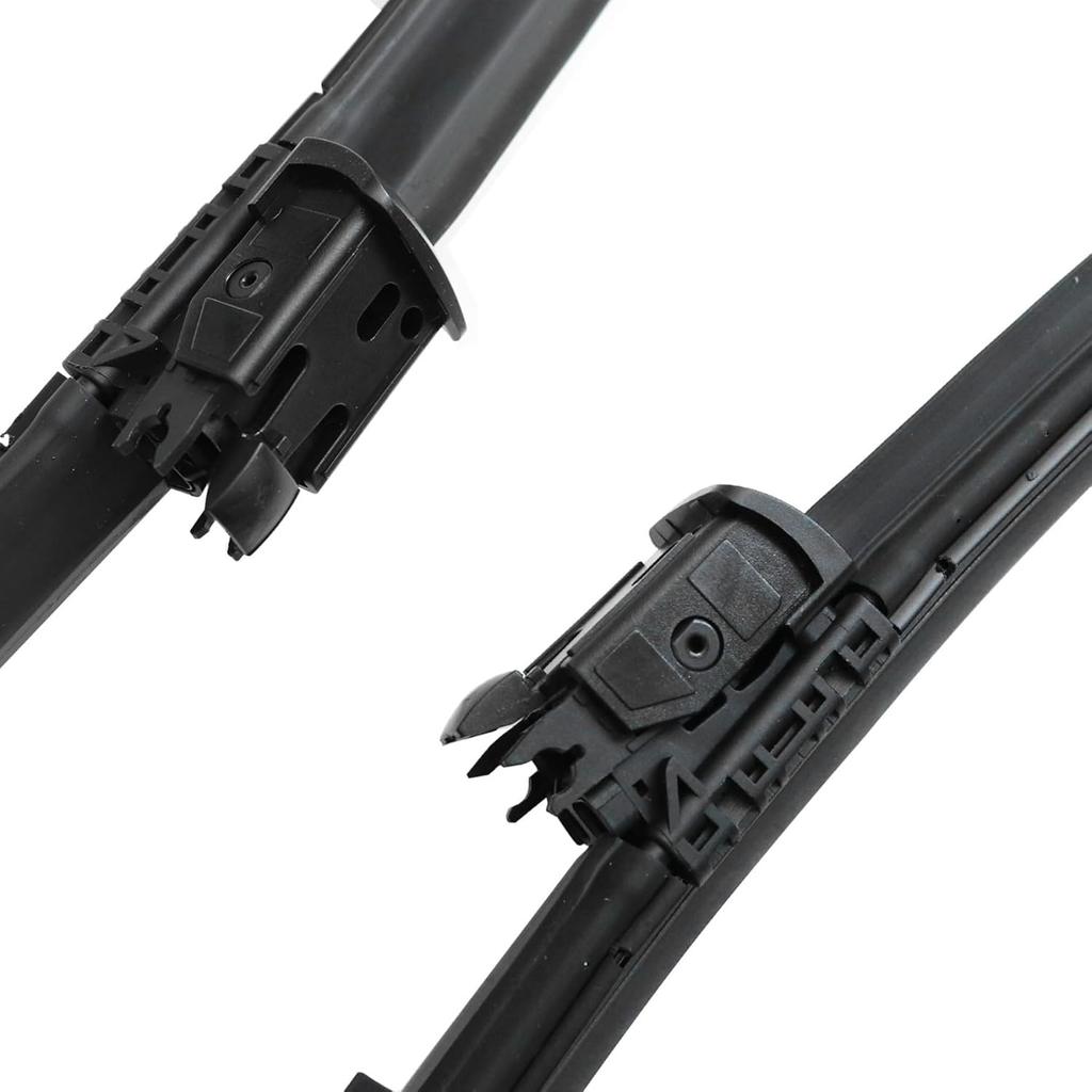 XQSMWF Front Windshield Wiper Blade Set W/Heated 2228201145 Compatible With Mercedes S450 S550 S550E S560 2015-# A2228201145 222-820-11-45