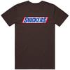 Snickers Çikolata Barı Logolu Cadılar Bayramı Kostümü Vintage Tişört