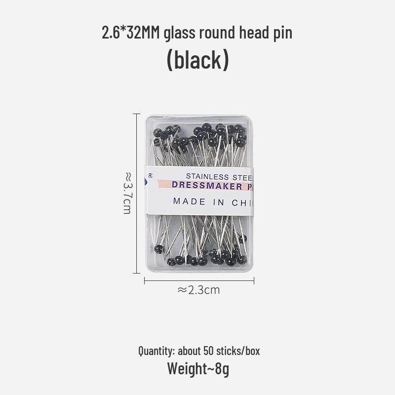 Pearl Head Quilting Pins for Dressmaking and Crafts