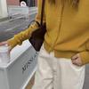 Autumn & Winter Round Neck Wool Cardigan: Women's Loose, Short, Versatile Knit Outerwear