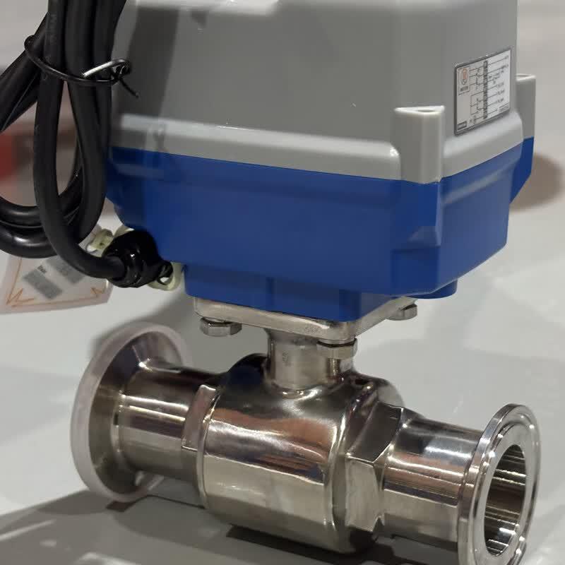 Quick-Mount Electric Ball Valve