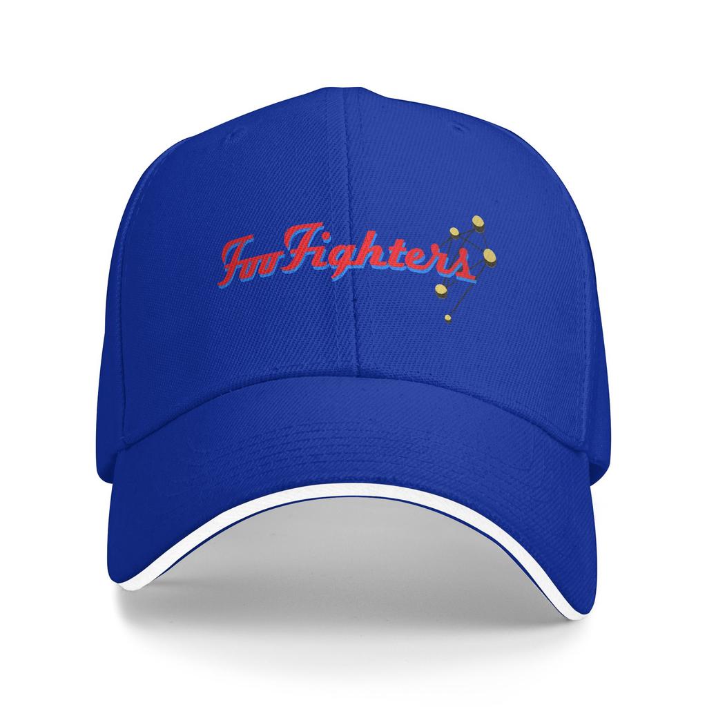 Rock Foos FFighters Band Art Casual Baseball Cap Summer Trucker Hat Sunscreen Running Hippie Snapback Cap UnisexTeens Caps