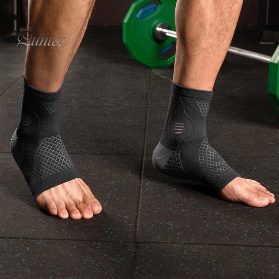 2 páry Neuropatie Ponožky Prodyšné Muži Ženy Úleva od bolesti Kompresní manžeta na nohy Rukáv bez prstů Artritida Ochrana kotníku Podpora Ortéza