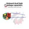 DC 3.7-5V 4000V Capacitors Purple Light UV LED Safe DIY High-Power Circuit Board Components for Home Outdoor
