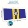 Leeds F Custom Name Large Size Mouse Pad Large Gaming Table Cushion Non-slip Laptop Tablet Big Mousepad XXL Mat Mini PC Playmat With Lock edge