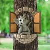 Resin Fairy Statues Outdoor Fall Lawn Backyard Ornaments