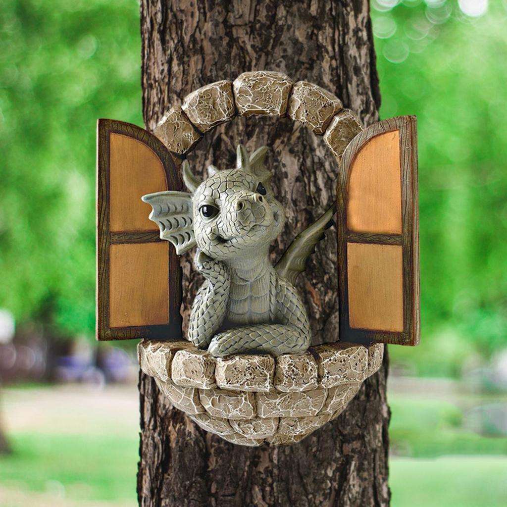 Resin Fairy Statues Outdoor Fall Lawn Backyard Ornaments