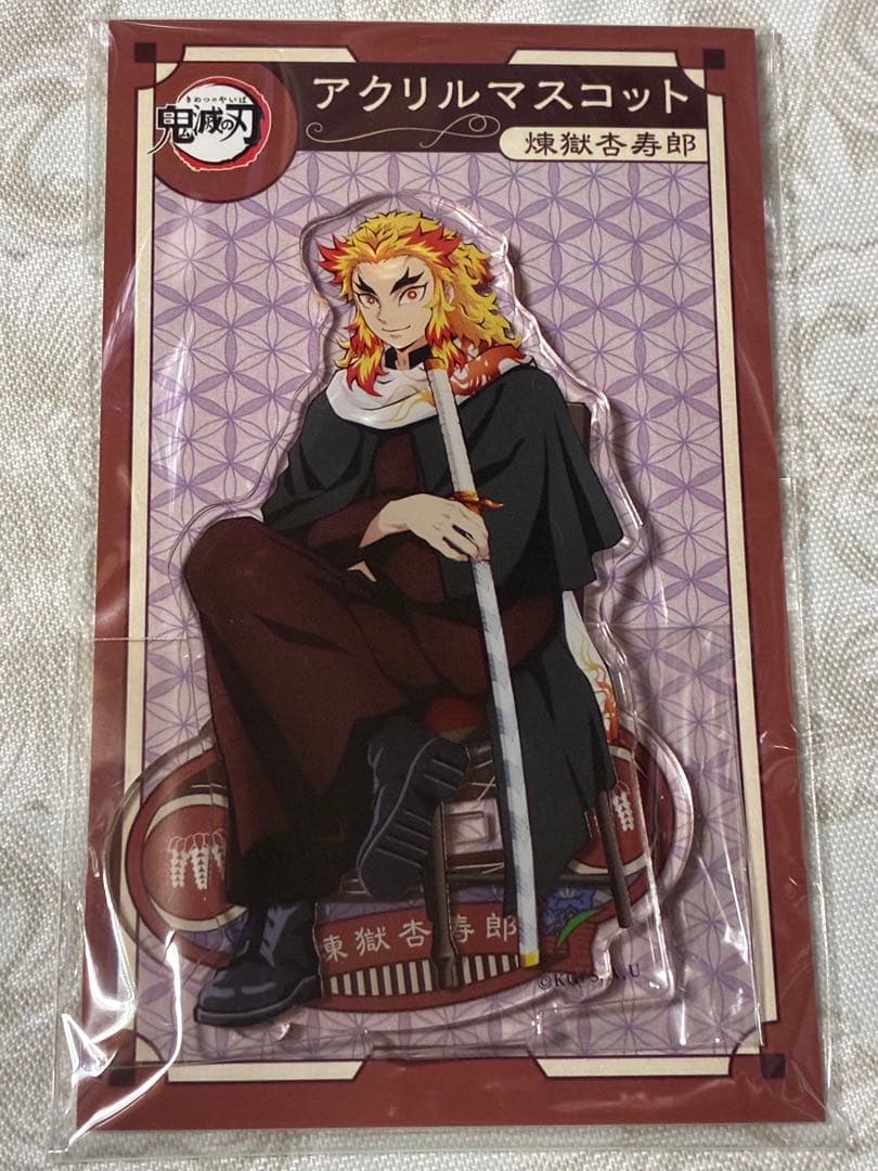 Клинок, рассекающий демонов Kimetsu no Yaiba АГФ АНИПЛЕКС Акриловая подставка Ренгоку Кёджуро