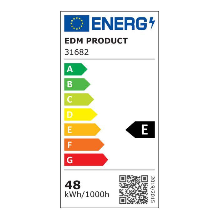 Regleta electronica LED - EDM - 48W - 150cm - 6400K - 4200 lumens