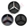 OE Style Front Grill Chrome Star Emblem Silver Badge Fit For Mercedes Benz ML-Class W166 2012-2015 ML250 ML350 ML400 ML500 ML550
