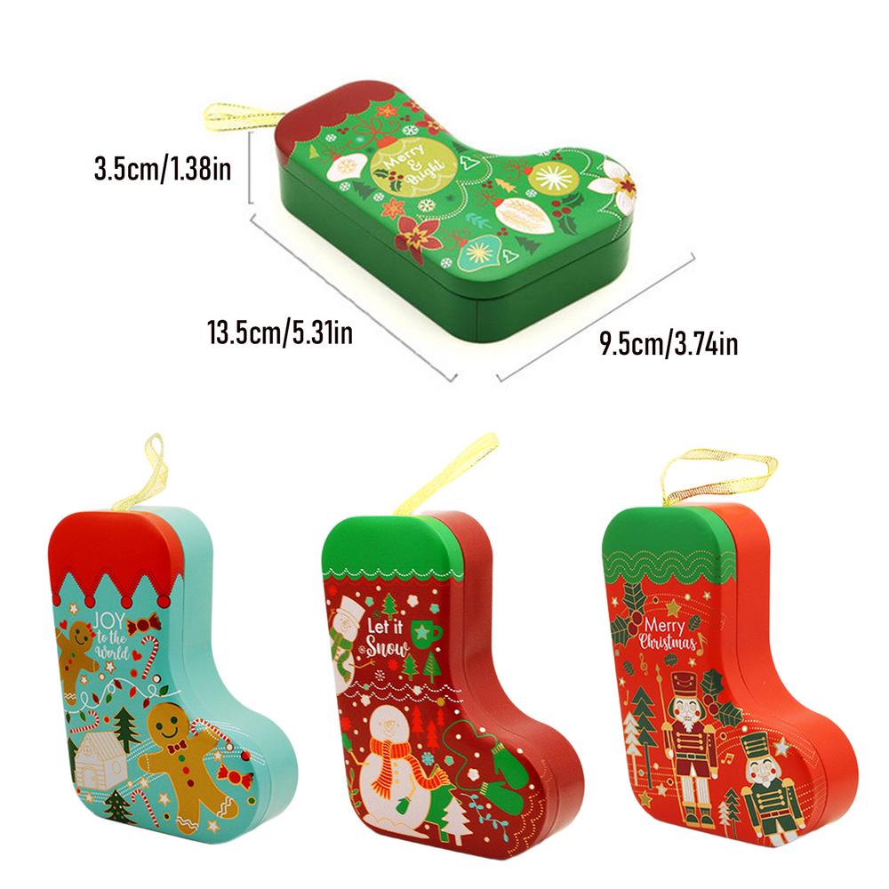 

Рождественские жестяные коробки Пустые жестяные коробки Рождественские чулки Набор из 4 праздничных жестяных контейнеров для печенья Пустые жестяные контейнеры для конфет красный