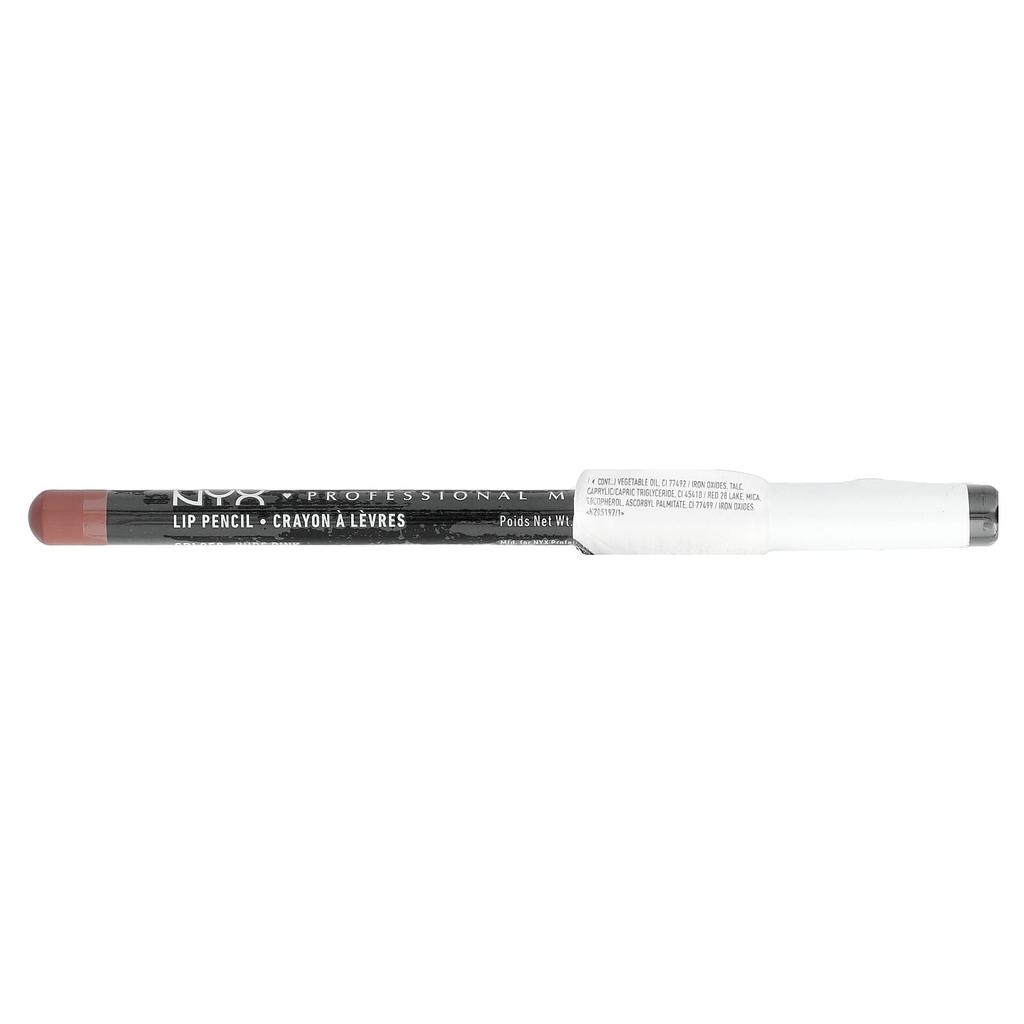 NYX PROFESSIONAL MAKEUP Slim Lip Pencil, 858 Nude Pink, 1.04 G (0.03 Oz)