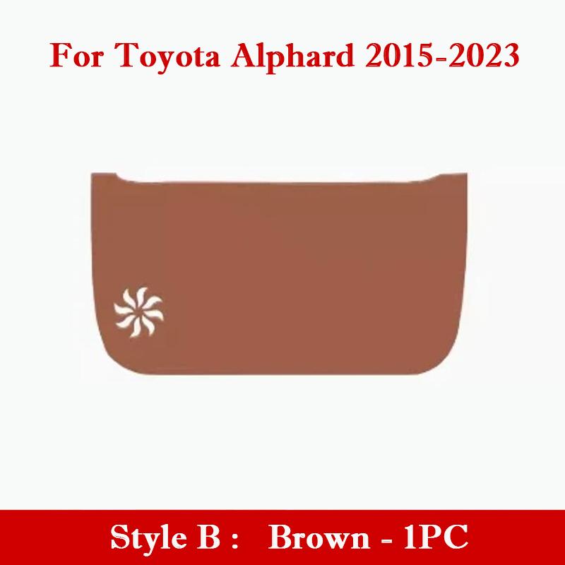 For Toyota Vellfire Alphard 2015-2026 Trunk Door Anti Kick Pad Tailgate Anti-Scratch Protector Sticker Cargo Liner Car Interior