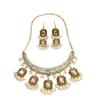 Vintage Bohemian Necklace Earrings, Collarbone Chain Exaggerated Personality Ethnic Wind Chain Exotic Accessories